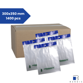 Shrink bags 300x350 - 1400 units carton Burdis