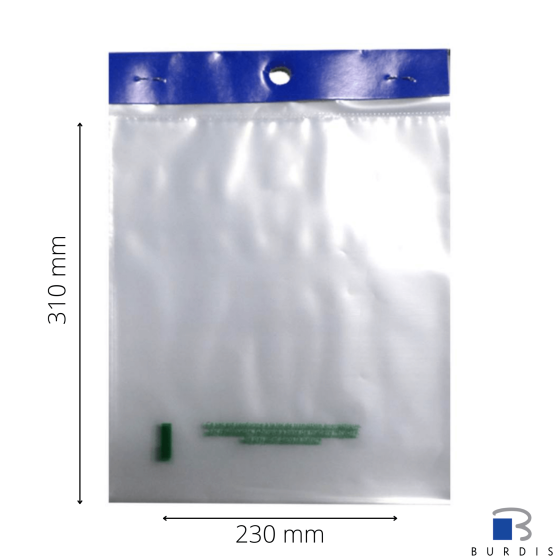 Polyethylene bags 230x310 - 2000 units carton