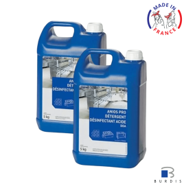 Burdis Acidic disinfectant detergent - pack of 2 x 5L