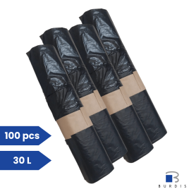 30L Bin bags - 4 rolls of 25