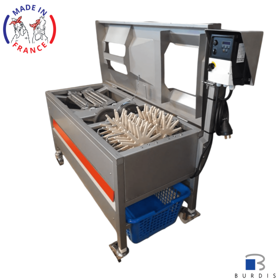 Plumex 2005 VARIO plucker for « foie gras » ducks BURDIS