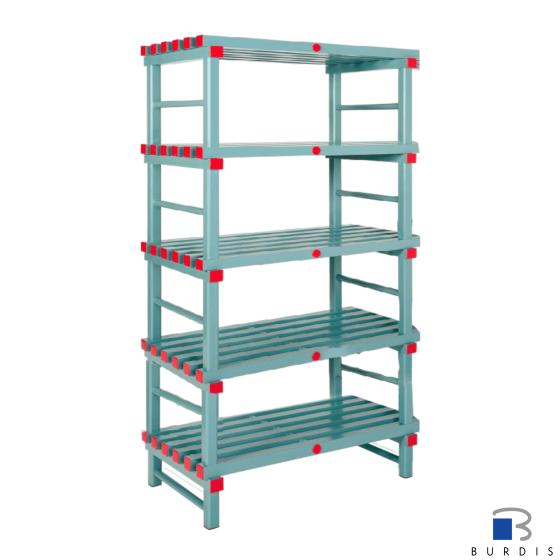 PVC resin shelving BURDIS