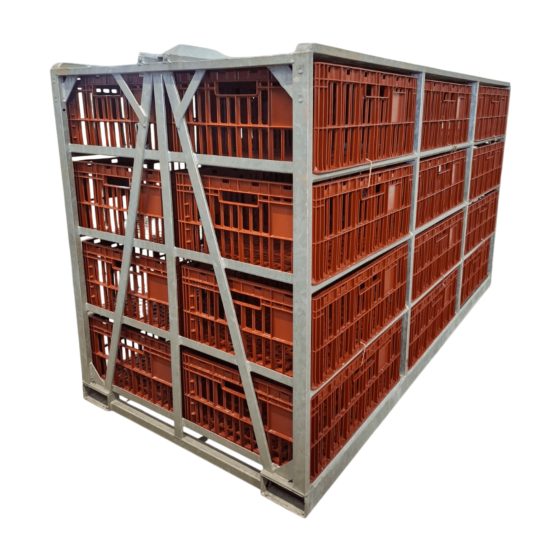 Poultry transport container