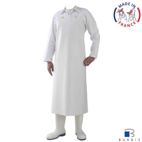 Tablier de protection blanc BURDIS