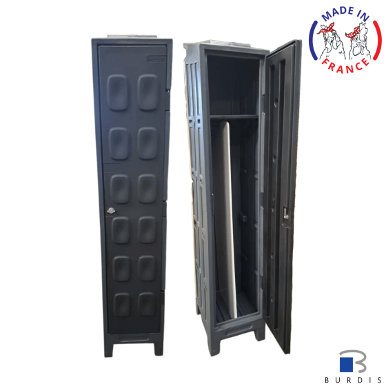Polyethylene locker