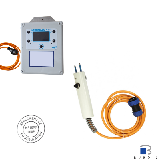 Électronarcose ASSOM-ELEC P-LINK + poignée porte-électrodes Électronarcose ASSOM-ELEC P-LINK + poignée porte-électrodes