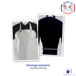 Tablier de protection blanc PU Burdis