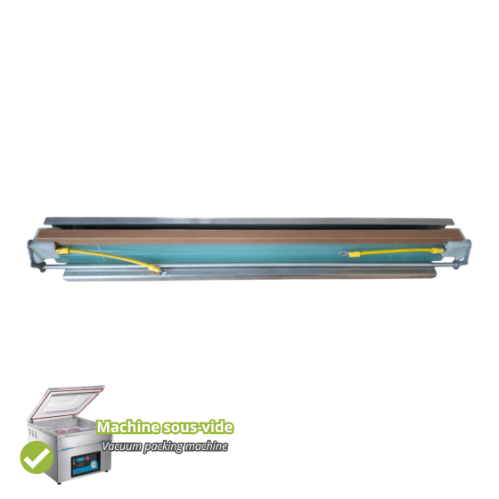 Complete sealing unit for vacuum packing machine