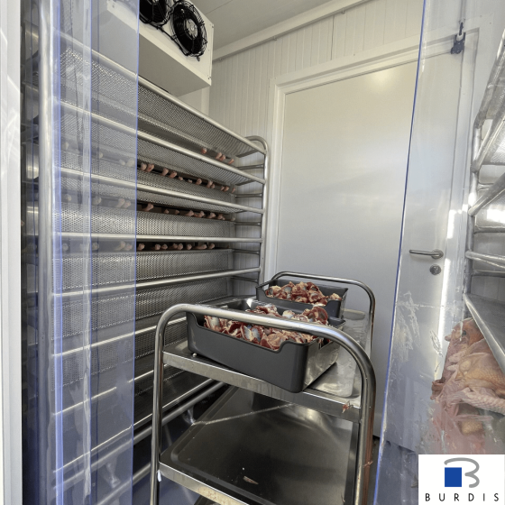 Modular Slaughter Unit burdis chilling area