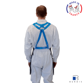 Tablier métallique à plaquettes burdis