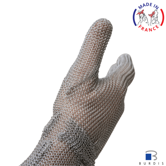 Stainless steel metal mesh glove