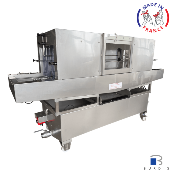 burdis Stainless steel crate washer