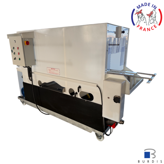 Laveuse de caisses polyéthylène burdis