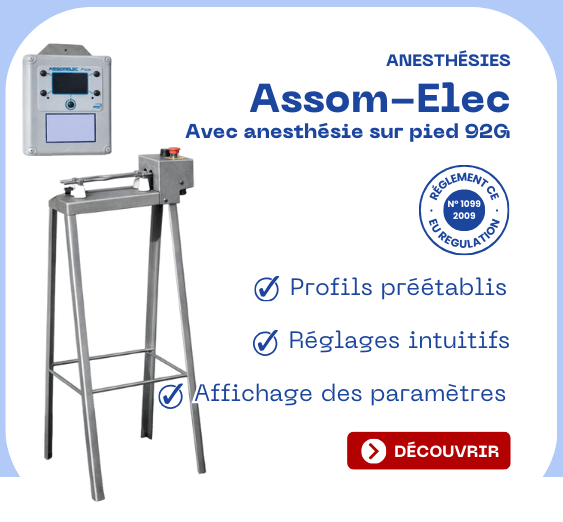 Electronarcose ASSOM ELEC avec 92G sur pied
